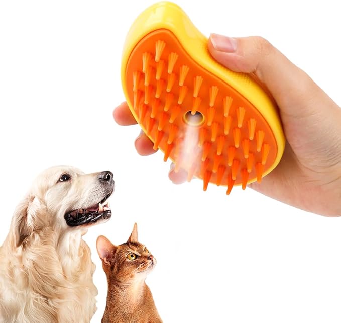 Cepillo Mascotas con vaporizador