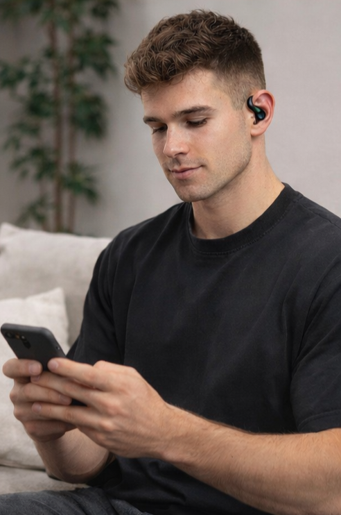 Auriculares traductores con IA