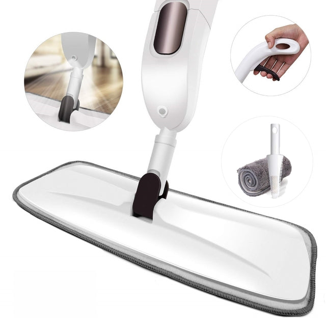 Mopa Rectangular con Spray Pulverizador