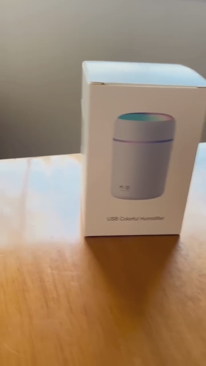 Humidificador Ultrasónico con Luz LED